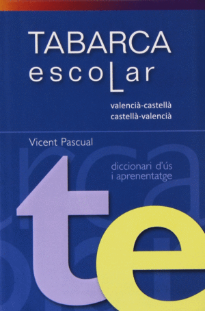 DICCIONARI TABARCA ESCOLAR VAL/CAST VV