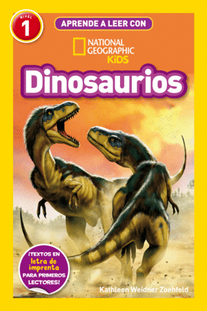 APRENDE A LEER CON NATIONAL GEOGRAPHIC  DINOSAURIOS