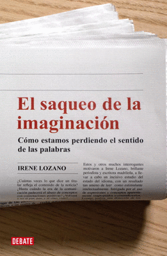 SAQUEO DE LA IMAGINACION, EL