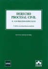 DERECHO PROCESAL CIVIL II-LOS PROCESOS ESPECIALES