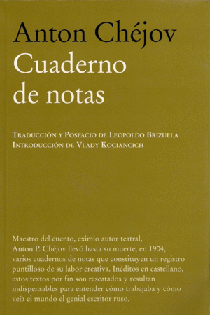 CUADERNO DE NOTAS