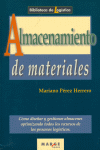 ALMACENAMIENTO DE MATERIALES