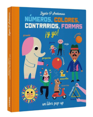 NUMEROS COLORES CONTRARIOS FORMAS Y YO  -POP UP-