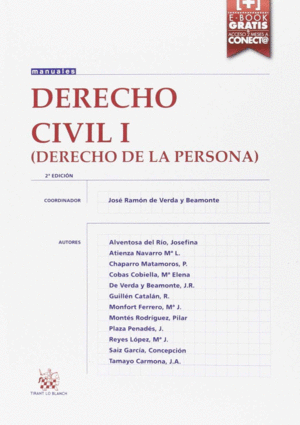 DERECHO CIVIL 1 DERECHO DE LA PERSONA