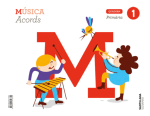 QUADERN MUSICA 1 PRIMARIA ACORDS