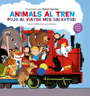 ANIMALS AL TREN   CARTONE SOLAPES