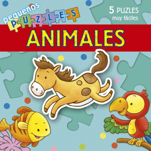 PEQUEOS PUZLES. ANIMALES  CARTONE