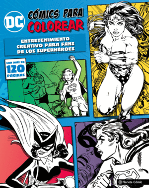 DC COMICS PARA COLOREAR SUPERHERONAS