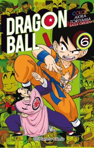 DRAGON BALL COLOR 6 ORIGEN Y RED RIBBON