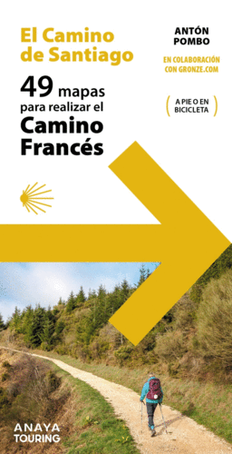 49 MAPAS PARA REALIZAR EL CAMINO DE SANTIAGO. CAMINO FRANCS (DES