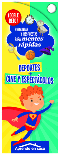 APRENDO EN CASA DOBLE RETO - DEPORTES + CINE Y ESPECTACULOS