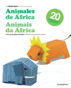 ANIMALES DE AFRICA. 20 MAQUETAS PARA RECORTAR