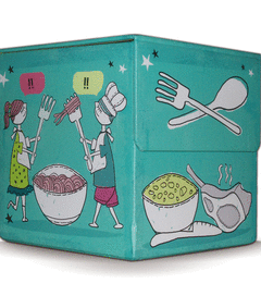 A COMER  LET'S EAT  CAJA