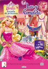 BARBIE ESCUELA DE PRINCESAS  LEO Y COMPLETO PEGATINAS