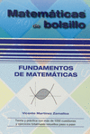 FUNDAMENTOS DE MATEM�TICAS     MATEMATICAS DE BOLSILLO