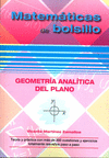 GEOMETRA ANALTICA DEL PLANO    MATEMATICAS DE BOLSILLO