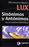 DICCIONARIO B�SICO SIN�NIMOS Y ANT�NIMOS DE LA LENGUA ESPA�OLA