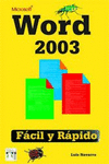 WORD 2003  FACIL Y RAPIDO
