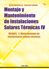 MONTAJE Y MANTENIMIENTO DE INSTALACIONES SOLARES TRMICAS IV