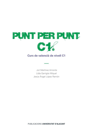 PUNT PER PUNT C1