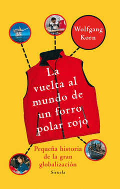 VUELTA AL MUNDO DE UN FORRO POLAR ROJO