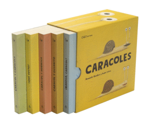 CAJA CARACOLES  (CINCO TITULOS)  CARTONE