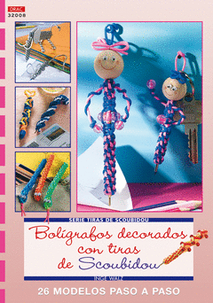 BOLIGRAFOS DECORADOS CON TIRAS SCOUBIDOU
