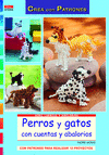 PERROS Y GATOS CON CUENTAS YA ABALORIOS