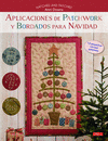 APLICACIONES DE PATCHWORK Y BORDADOS PARA NAVIDAD