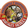 PREGUNTAS Y RESPUESTAS ANIMALES SALVAJES (CARTONE REDONDO)