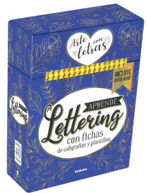APRENDE LETTERING. CON FICHAS DE CALIGRAF�AS Y PLANTILLAS