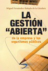 LA GESTION ABIERTA DE LA EMPRESA Y LOS ORGANISMOS