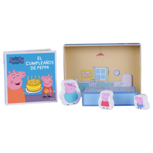 PEPPA PIG  EL CUMPLEA�OS DE PEPPA +FIGURAS