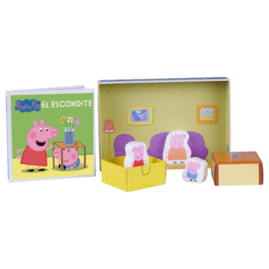 PEPPA PIG  EL ESCONDITE +FIGURAS