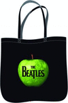 BOLSA THE BEATLES APPLE NEGRO