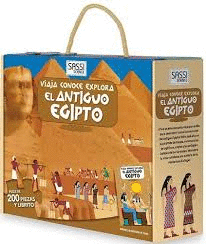 ANTIGUO EGIPTO  PUZLE+LIBRO