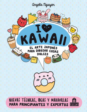 I LOVE KAWA II  ARTE JAPONES DIBUJAR COSAS DULCES