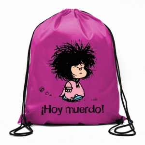 BOLSA DE CUERDAS MAFALDA HOY MUERDO!