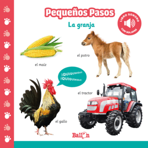 LA GRANJA  PEQUEOS PASOS  CARTONE SONIDOS