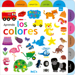 APRENDO LOS COLORES - PASO A PASO  CARTONE