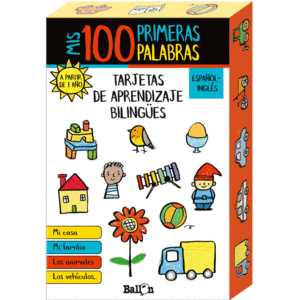 MIS 100 PRIMERAS PALABRAS - TARJETAS DE APRENDIZAJE BILINGES