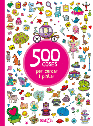 500 COSES PER CERCAR I PINTAR - VERMELL