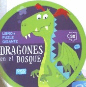 DRAGONES EN EL BOSQUE   LIBRO + PUZLE GIGANTE