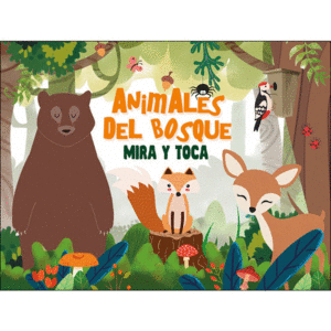 ANIMALES DEL BOSQUE     CARTONE TEXTURAS