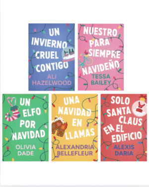 BAJO EL MUERDAGO  (ESTUCHE CON 5 LIBROS)